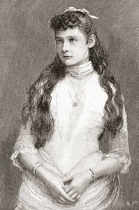 Hesse-i Alix, majd a Rajna mellett Alexandra Fedorovna alkotó: English School