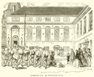 Almanach nap a Stationers Hallban alkotó: English School