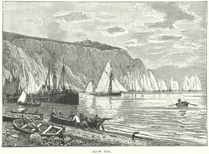 Alum Bay (metszet) alkotó: English School