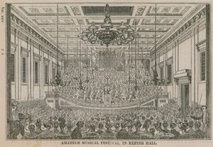 Amatőr zenei fesztivál az Exeter Hallban alkotó: English School