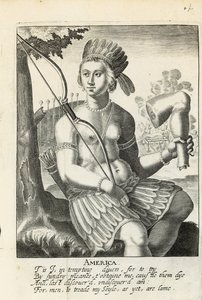 Amerika az életre festve: A spanyolok igaz története Az indiánok hódításaiban, Sir Ferdinando Gorges és mások alkotó: English School