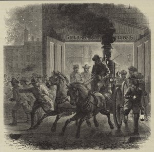 Amerikai tűzoltóállomás alkotó: English School