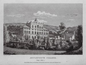 Ampleforth College, York közelében (metszet) alkotó: English School