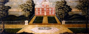 Kelet-angliai rezidencia (olaj, panel) alkotó: English School