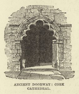 Ősi ajtó, Cork katedrális alkotó: English School