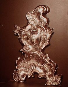 Andiron, Philip Jacob Drentwelt, 1747-49 (ezüst) alkotó: English School