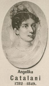 Angelika Catalani (metszet) alkotó: English School