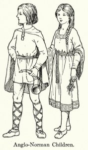 Angol-normann gyerekek alkotó: English School
