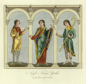 11. századi angol-normann fiatalok alkotó: English School