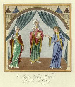 Angol-normann nők a 11. században alkotó: English School