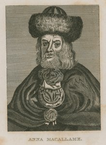Anna Macallame, szakállas hölgy alkotó: English School