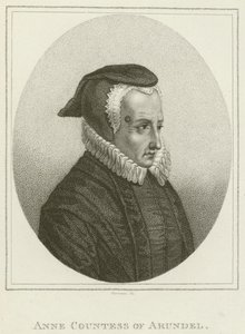Anne, Arundel grófnője (metszet) alkotó: English School