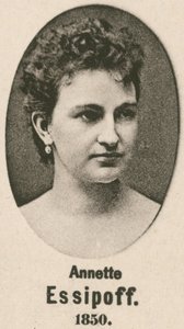Annette Essipoff (metszet) alkotó: English School