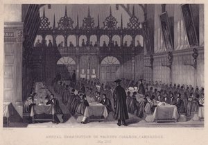 Éves vizsga a Trinity College-ban, Cambridge-ben, 1842. május alkotó: English School