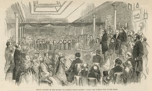 A British and Foreign School Society éves találkozója alkotó: English School