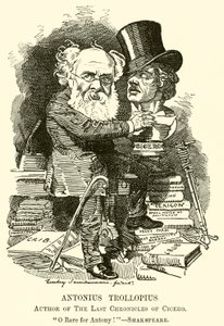 Antonius Trollopius, Cicero utolsó krónikái szerzője (metszet) alkotó: English School