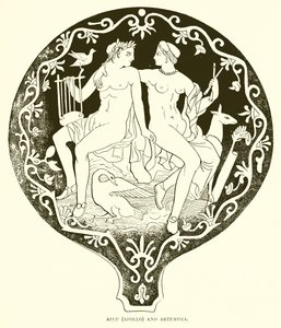 Aplu (Apollo) és Artemisia alkotó: English School