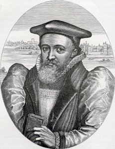 Érsek Abbot Simon Pass után a History of the British People-ből alkotó: English School