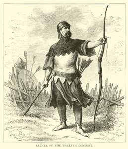 12. századi íjász alkotó: English School