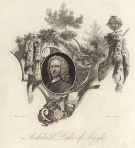 Archibald Campbell, Argyll harmadik hercege, skót politikus, ügyvéd és katona (metszet) alkotó: English School
