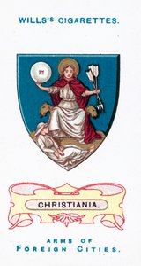 Christiania fegyverei (chromolitho) alkotó: English School