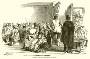 A nonkonformisták letartóztatása, 1614 alkotó: English School