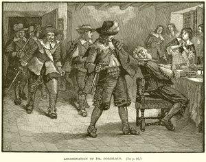 Dr. Dorislaus meggyilkolása alkotó: English School