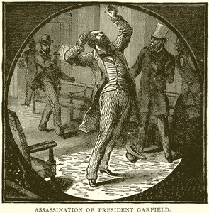 Garfield elnök meggyilkolása alkotó: English School