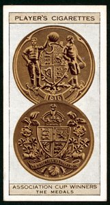 Szövetségi kupagyőztesek, érmek (litho) alkotó: English School