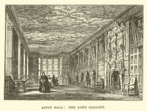 Aston Hall, a Long Gallery alkotó: English School