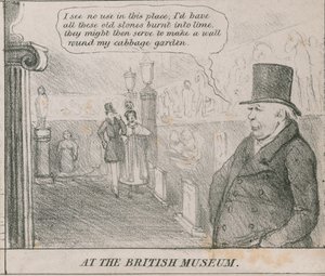 A British Museumban alkotó: English School