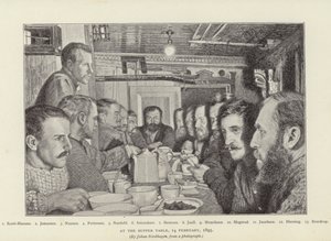 A vacsoraasztalnál alkotó: English School