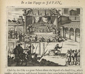 Japán atlasza Arnoldus Montanustól alkotó: English School