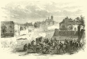 Angriff auf Le Bourget, Oktober 1870 von English School