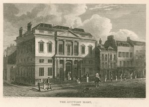 Auction Mart, St Bartholomews Lane, London alkotó: English School