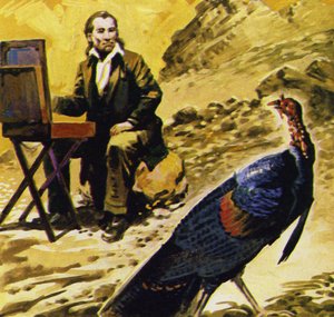 Audubon életét Amerika madarainak megfestésének szentelte alkotó: English School