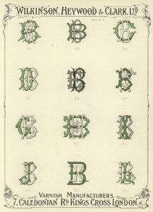 BA, BB, BC, BD, BE, BF, BG, BH, BI, BJ, BK, BL alkotó: English School