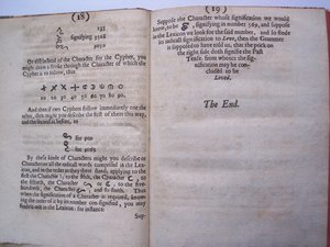 BT3.206.24 Oldalak egy új, tökéletes nyelv megalkotásának alapjairól, illetve lefektetett (vagy úgy szánt) alapjairól: Francis Lodowyck egyetemes vagy közönséges írása, Londonban, 1652. alkotó: English School