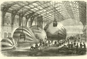 Léggömbmanufaktúra, 1870. október alkotó: English School