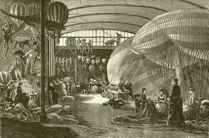 Léggömbgyár Párizsban alkotó: English School