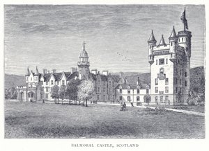 Balmoral kastély, Skócia alkotó: English School