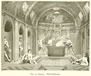 Balneae. A Caldarium alkotó: English School