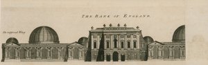 Bank of England, West Wing, Sir Robert Taylor hozzáadta, 1783 alkotó: English School