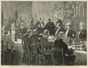 A Polgármester Úr bankettje a Kúriaházban alkotó: English School