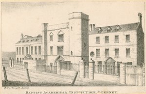 Baptista Akadémiai Intézet, Stepney, London alkotó: English School