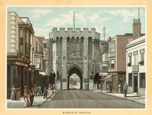 Bargate North (színes litográfia) alkotó: English School