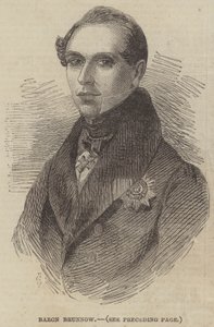 Brunnow báró (metszet) alkotó: English School