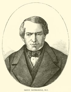 Rothschild báró képviselő (metszet) alkotó: English School