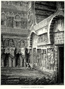 Bas-Reliefs, Károlyi kapuja (metszet) alkotó: English School