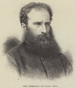 Basil Wereschagin, az orosz művész (metszet) alkotó: English School
